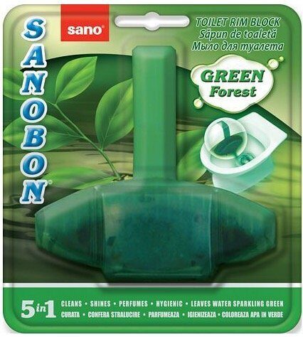 Гигиеническое средство для унитаза Sanobon Rim Forest, 55 г